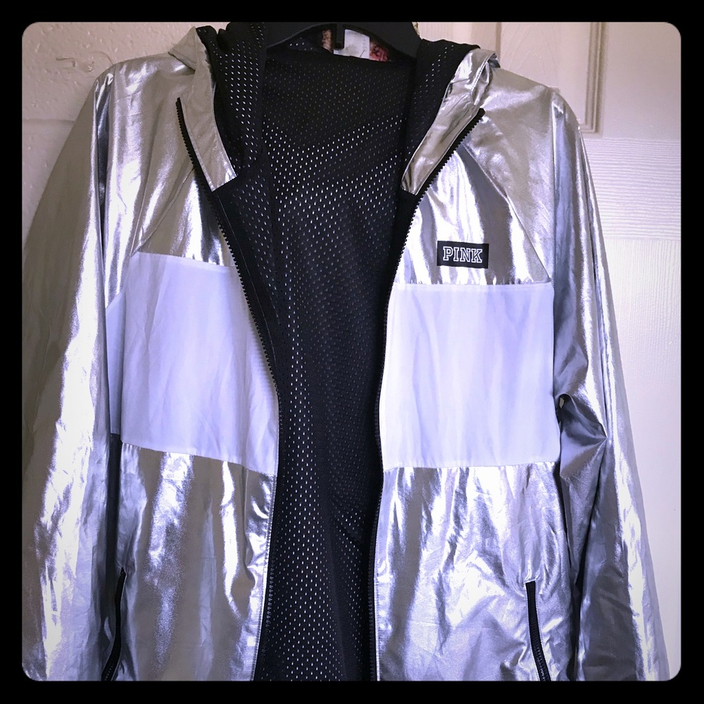 Silver pink jacket